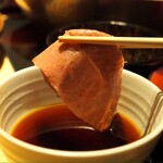 完全個室 しゃぶしゃぶ九 - 神戸牛　ミスジ