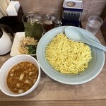 ラーメンショップ 椿 - ネギつけ麺(中盛)