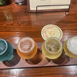Creature Brewing - 左から1、4、5、7番のクラフトビール
