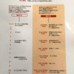 ラマイ - メニュー 右側