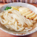 手打ちうどん ぶれーど・う - 桃の冷やかけ