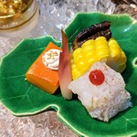 御料理 良所 - 味わいだけでなく配色も素晴らしい♪