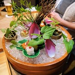 御料理 良所 - 毎度盛り付けが堪らん(⁠≧⁠▽⁠≦⁠)