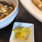 めん処 きよ洲 - 味変用柚子皮！