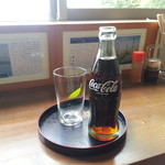 高良山茶屋　望郷亭 - 瓶のコーラだぁあ～～～!!!たまりましぇーん。コーラ大社に奉納しましょか？