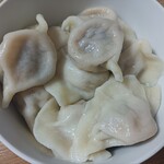 兆奎餃子 - 冷凍餃子茹であがり♪
