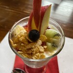 別邸KURO - デザートはフルーツヨーグルト