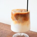 Trail coffee - 【2023.08】カフェラテ・ICE(税込550円)