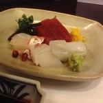 喜川 有尾 - お刺身盛り合わせ