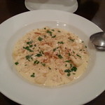 クアドリフォーリオ - ２０１３・９・２０オフ会　さつま芋のニョッキ・チーズクリームソース