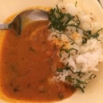 マハラジャスパイス - 食べ放題についているフレーバーライスとカレー