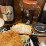 檍食堂 - 帆立フライは半生しっとり
