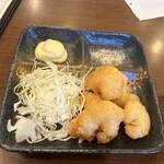 たかばしラーメン - エビ天