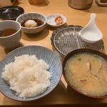 Tempura Meshi Kaneko Han Nosuke - ご飯のセット
