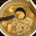 竹や - 麺は柔らかな太麺