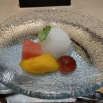 Nihonryouritenpurahanaza - ●夕食。ｺｰｽ。天ぷら撫子ﾅﾃﾞｼｺ10500+中瓶ﾋﾞｰﾙ1100X2=12,700円  