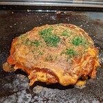 月島もんじゃ おこげ 大宮 - 豚玉