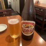 王子餃子専門店 - ビール