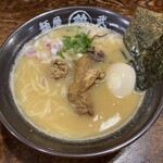 濃厚鶏そば たけいち - 濃厚鶏白湯ラーメン（醤油）