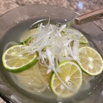 焼肉 ミツクニ - すだち冷麺