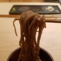 鮨 三國 - 手打ちそば
                      　こちらで打っている❗