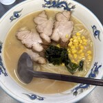 光楽 - みそチャーシュー麺