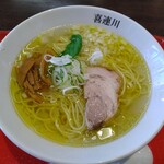 竹末道の駅本陣 - 丸鶏塩ラーメン