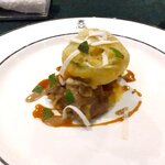 SALONE 2007 - 仔羊のストゥファートとトロ茄子のフリット（2023.7）