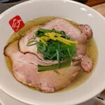 KITCHEN TAKANO - 特製塩そば1300円