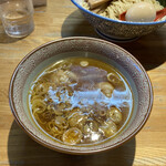 支那そば なかじま - つけ汁　醤油