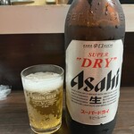 居酒屋グルメせぞん - 瓶ビール大アサヒ