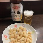 居酒屋グルメせぞん - 上ミノと瓶ビール