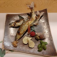 お料理なかき - 鮎の塩焼き