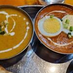 INDIAN KITCHIN - カレー2種（チキン・日替わり）