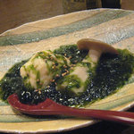 泰もと - きのこの海苔餡