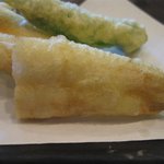 蕎麦 田なか - 穴子の天ぷら＠2009/08/27