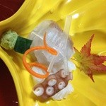 和楽 - 【造り①】　すずきと生蛸