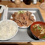 肉料理 まつざか - 肉大盛り定食