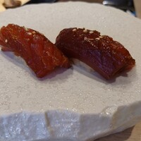 鮨まつもと 横浜店 - 漬けマグロ