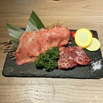 博多いとをかし - 塩の逸品 牛タン・上ハラミ食べ比べ