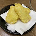 海鮮・鉄板焼 やまちゃん - とうもろこしの天ぷら