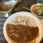 パパス - チキンカレーセット900+420