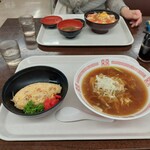 馬鹿値食堂 - チャーハン・ラーメンセット(580円)ナリ…。