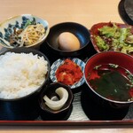 和牛A5雌牛と熟成牛舌 肉屋いちゆく - ランチセット