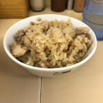 支那そば心麺 - チャーシュー飯（小）、250円。