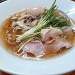 麺道わがまんま - ポルチーニ香る醤油ラーメン＋味玉