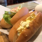 フランカ - 手前は玉子　奥はハム