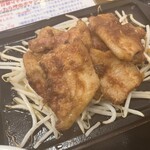わ楽 - 豚バラニンニク焼き