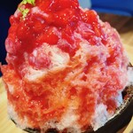 究極のハンバーグと窯焼きピザ trinity&夙川桜庵 - 練乳イチゴ　S