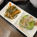 わ楽 - お新香など